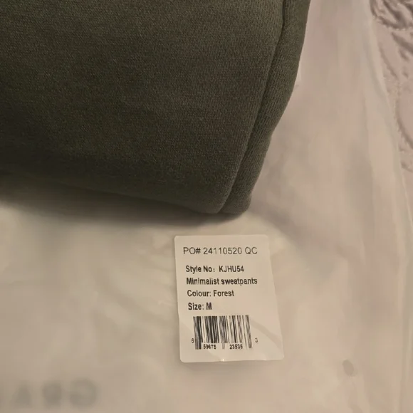 Comfrt Women's Green Track Pants - Picture 4 of 6